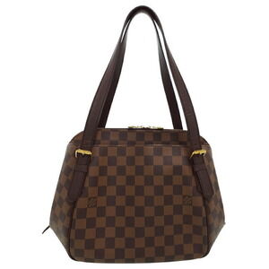 Louis Vuitton Damier Ebene Brown Belem Shoulder Bag